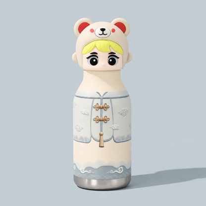 Bestie Character Water Bottle